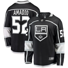 Load image into Gallery viewer, Fanatics Branded Michael Amadio Los Angeles Kings Black Breakaway Jersey