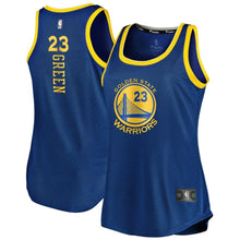 Load image into Gallery viewer, Draymond Green #23 Golden State Warriors Women's Royal Fast Break Tank