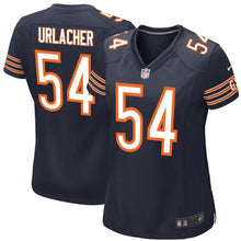 Load image into Gallery viewer, Brian Urlacher #54 Chicago Bears Women's Navy Blue Game Jersey