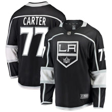 Load image into Gallery viewer, Fanatics Branded Jeff Carter Los Angeles Kings Black Breakaway Jersey