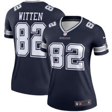 Load image into Gallery viewer, Jason Witten #82 Dallas Cowboys Women's Navy Legend Jersey