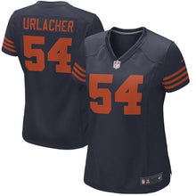 Load image into Gallery viewer, Brian Urlacher #54 Chicago Bears Women's Navy Blue Alternate Game Jersey