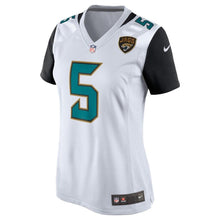 Load image into Gallery viewer, Blake Bortles #5 Jacksonville Jaguars Women's Black/White Game Jersey