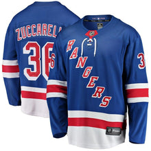 Load image into Gallery viewer, Fanatics Branded Mats Zuccarello New York Rangers Royal Breakaway Player Jersey