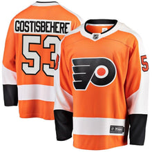 Load image into Gallery viewer, Fanatics Branded Shayne Gostisbehere Philadelphia Flyers Orange Breakaway Player Jersey
