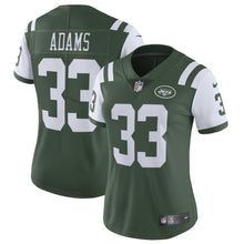 Load image into Gallery viewer, Jamal Adams #33 New York Jets Women's Green Vapor Untouchable Limited Jersey