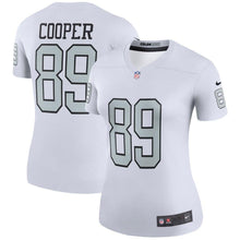 Load image into Gallery viewer, Amari Cooper #89 Oakland Raiders Women&#39;s White Color Rush Legend Jersey