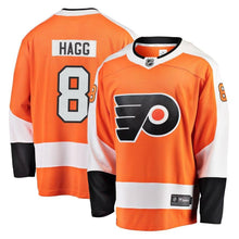 Load image into Gallery viewer, Fanatics Branded Robert Hagg Philadelphia Flyers Orange Breakaway Jersey
