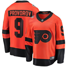 Load image into Gallery viewer, Fanatics Branded Ivan Provorov Philadelphia Flyers Orange 2019 NHL